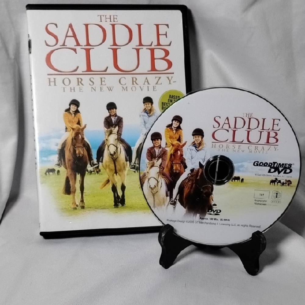 The Saddle Club HORSE CRAZY DVD 2005